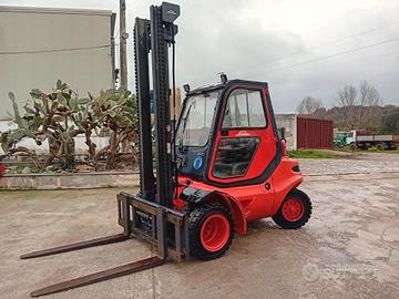 Muletto Linde H40 cabinato gemellato