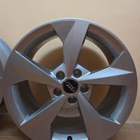 4 Cerchi in lega originali AUDI da 18"