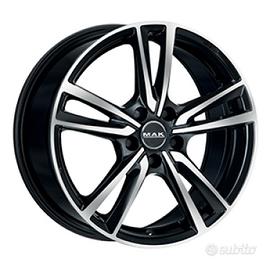 Cerchi in lega MAK ICONA BLACK MIRROR da 18 