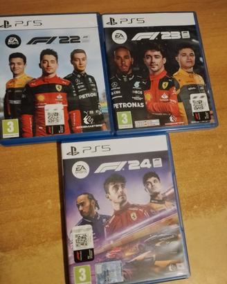 F1 22-23-24 per ps5