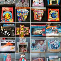 Giocattoli vintage fondo di magazzino anni 80 90