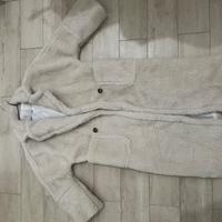 Elegante cappotto in pelliccia finta