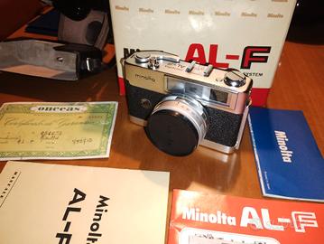 macchina fotografica Minolta Vintage fotocamera