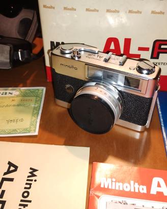 macchina fotografica Minolta Vintage fotocamera