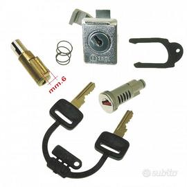 Kit serratura bloccasterzo e bauletto Vespa