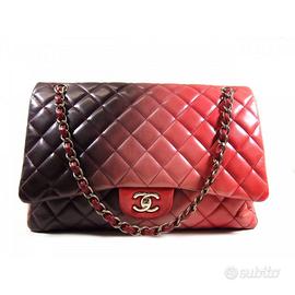 Chanel 2.55 Maxi Jumbo Agnello Tricolor