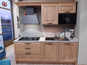 CUCINA Nuova, in rovere naturale e piano in PIETRA