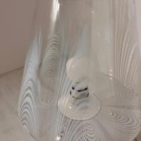 Lampada da tavolo in vetro soffiato