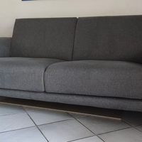 Divano poltrone e sofà 3 posti grigio