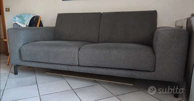 Divano poltrone e sofà 3 posti grigio