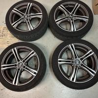 Ruote mercedes classe A B C  17 pollici Oz