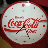 Coca-Cola Orologio Pubblicitario da Parete