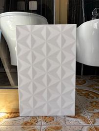 PIASTRELLA DA RIVESTIMENTO 25X40 BIANCO