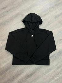Felpa adidas cropped da donna taglia S