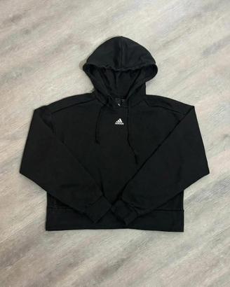Felpa adidas cropped da donna taglia S