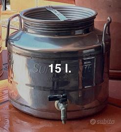 Contenitori acciaio inox