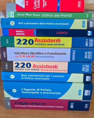 Libri datati per concorsi pubblici 