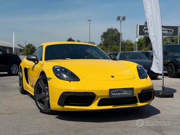 Porsche 718 Cayman 2.0 T/KM DOC/NAVI/SCARICO/20"/