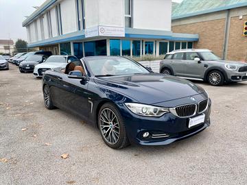 BMW 420 d Cabrio Luxury 190cv auto TAGLIANDI BMW