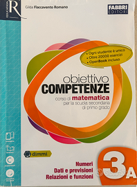 Obiettivo competenze matematica 3A + 3B