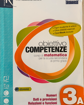 Obiettivo competenze matematica 3A + 3B