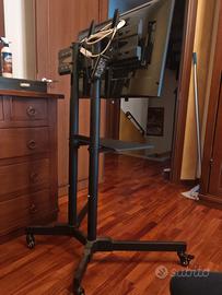 portatelevisore universale con ruote