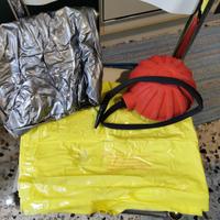 2 materassini gonfiabili con pompa e braccioli