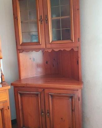 Credenza angolare DEL TONGO in legno massello