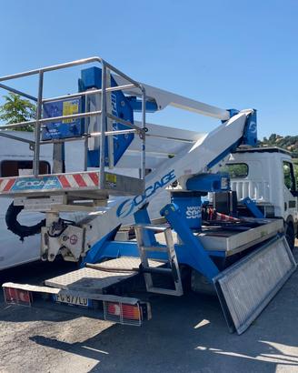 Piattaforma aerea Socage DA320 Nissan Cabstar NT 4