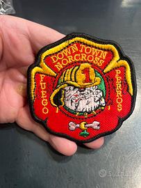 Militare patch vigili del fuoco americani