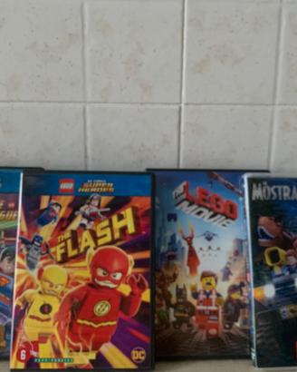 Dvd per bambini serie/film Disney Pixar Warnerbros