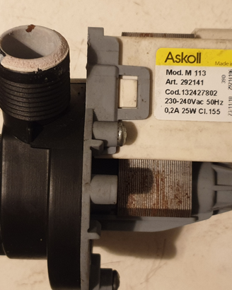 Pompa per Lavatrice Mod. M113