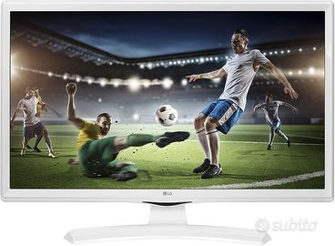 LG 24TK410VW Televisore LedPiatto  24" HD Bianco