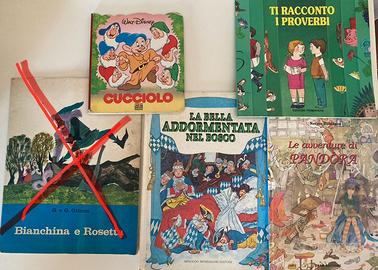 Libri vintage di fiabe QUASI INTROVABILI