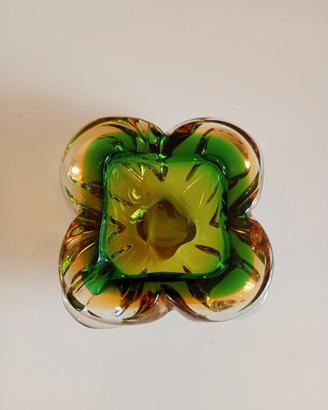 posacenere murano " quadrifoglio "