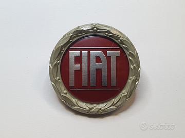 FREGIO LOGO ROSSO FIAT
