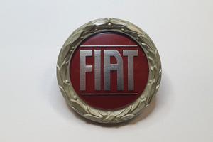 FREGIO LOGO ROSSO FIAT