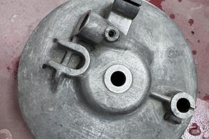 Piatto porta ganasce Lambretta