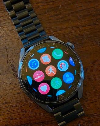 HUAWEI Watch GT3 PRO come nuovo, cinturino acciaio