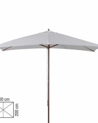 SUN 3 - Ombrellone professionale 3x3 con palo cent