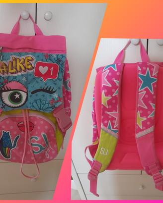 zaino scolastici seven originale per bimba