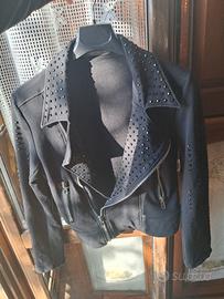 giacca con borchie taglia M