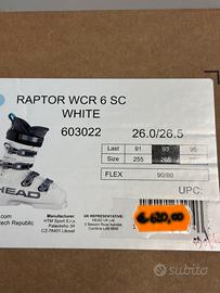 Head Raptor. Wcr 6 sc nuovi