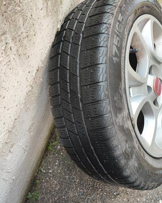 cerchi originali fiat panda e gomme 