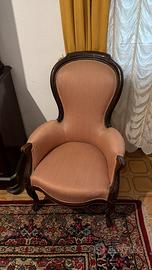 Divano e poltrone stile Luigi Filippo