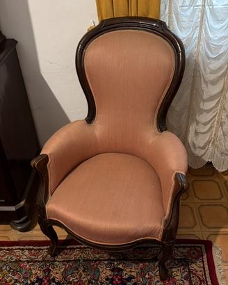 Divano e poltrone stile Luigi Filippo