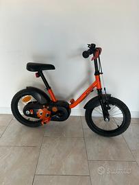 Bicicletta da bambino arancione