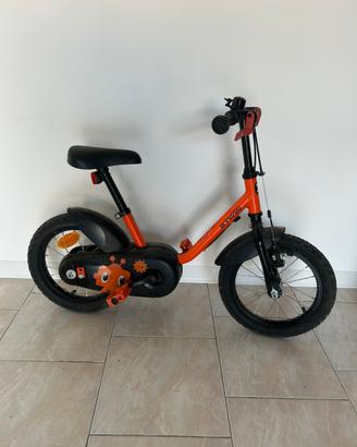 Bicicletta da bambino arancione