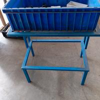 3 supporti in ferro x contenitori