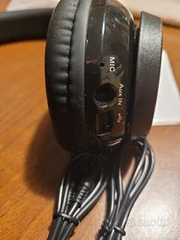 Cuffia Bluetooth ripiegabile 